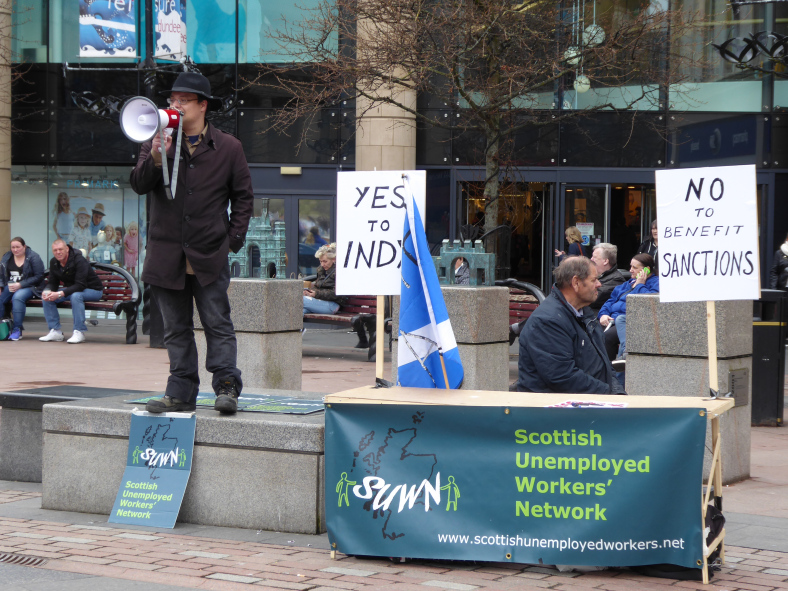 NO to Benefit Sanctions, YES to Independence