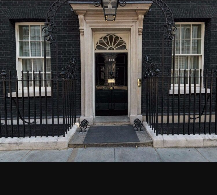 Theresa May has turned around in a panic to leave No.10 door ajar on sectarianism