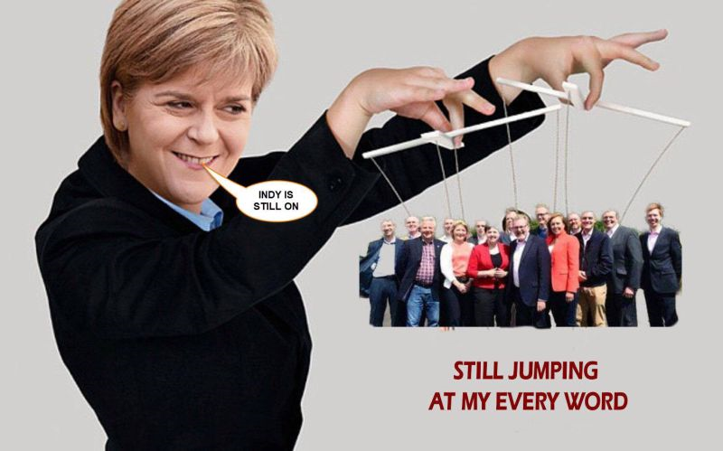 Puppets on a string…..