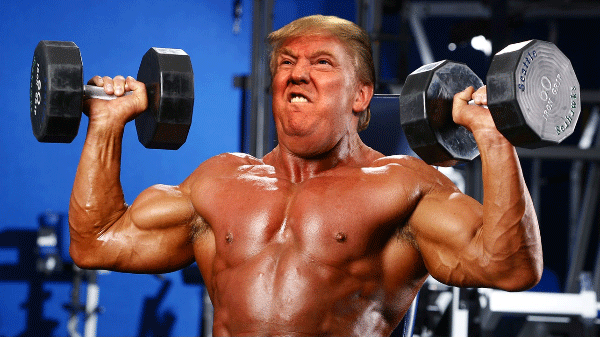 If Trump & America were ‘strong’ they wouldn’t need to constantly remind us.