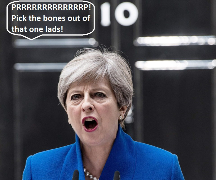 Theresa May farted with shock as election result became clear, claims Tory insider