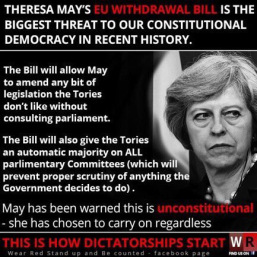 That NO vote might just have killed democracy as we know it!