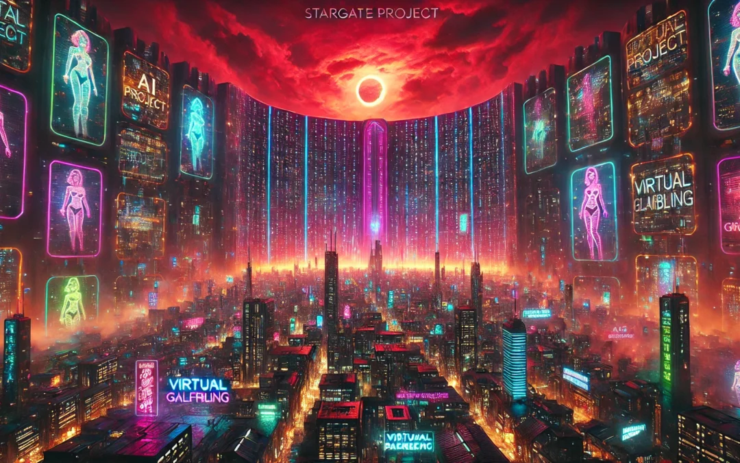 Stargate, AI Girlfriends, and Virtual Lust: How We’re Spaffing Away Our Future While the Planet Burns
